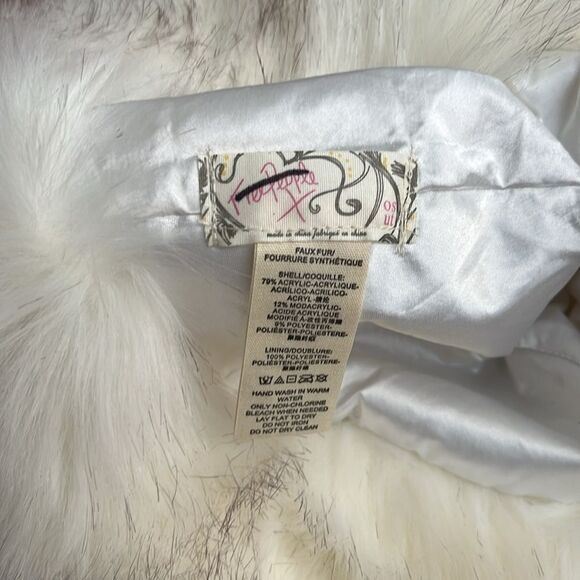Free People Accessories Faux Fur Trapper Kangol Fur Hat Ivory Crème
